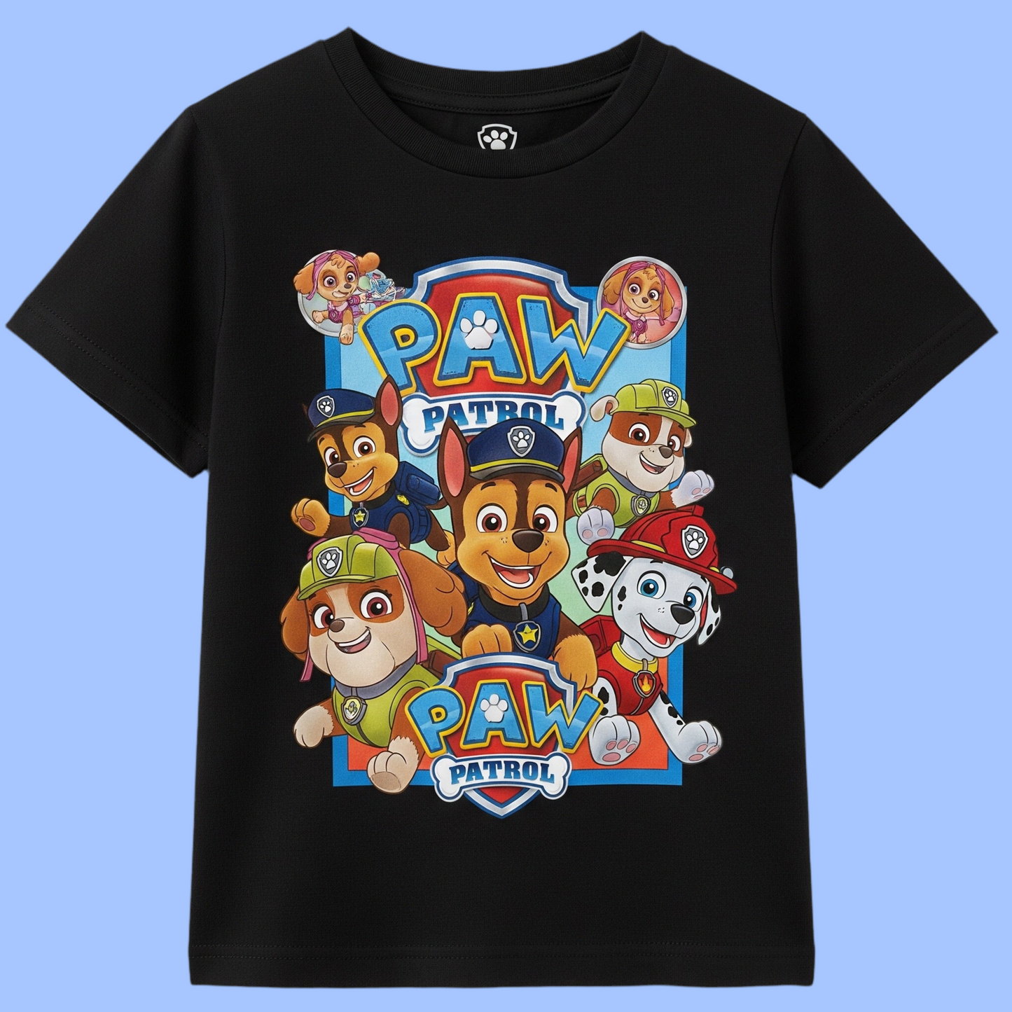 CAMISETA MANGA CORTA - PAW PATROL