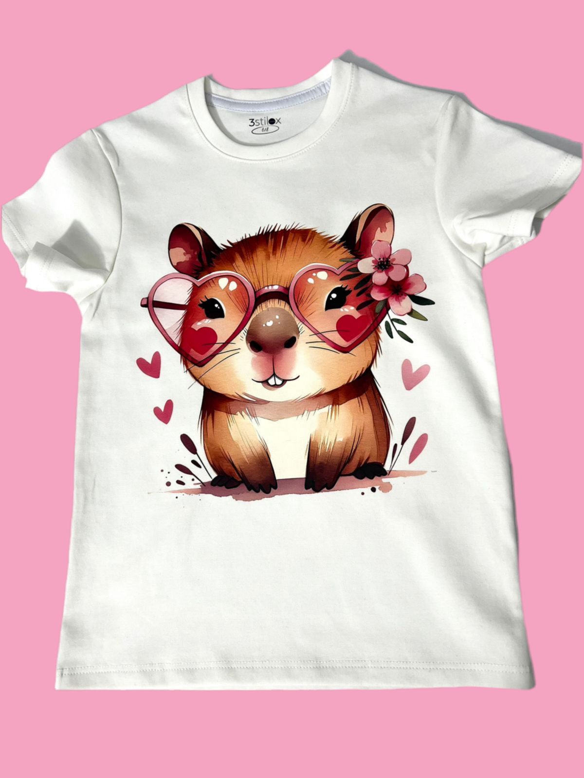 CAMISETA MANGA CORTA - CAPIBARA