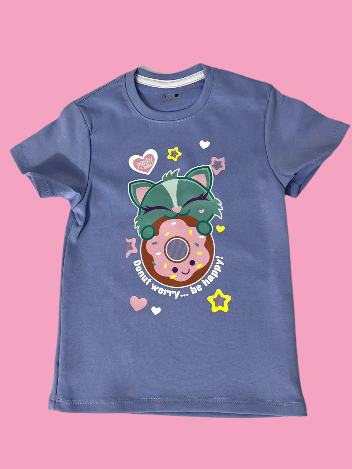 CAMISETA MANGA CORTA - GATITA