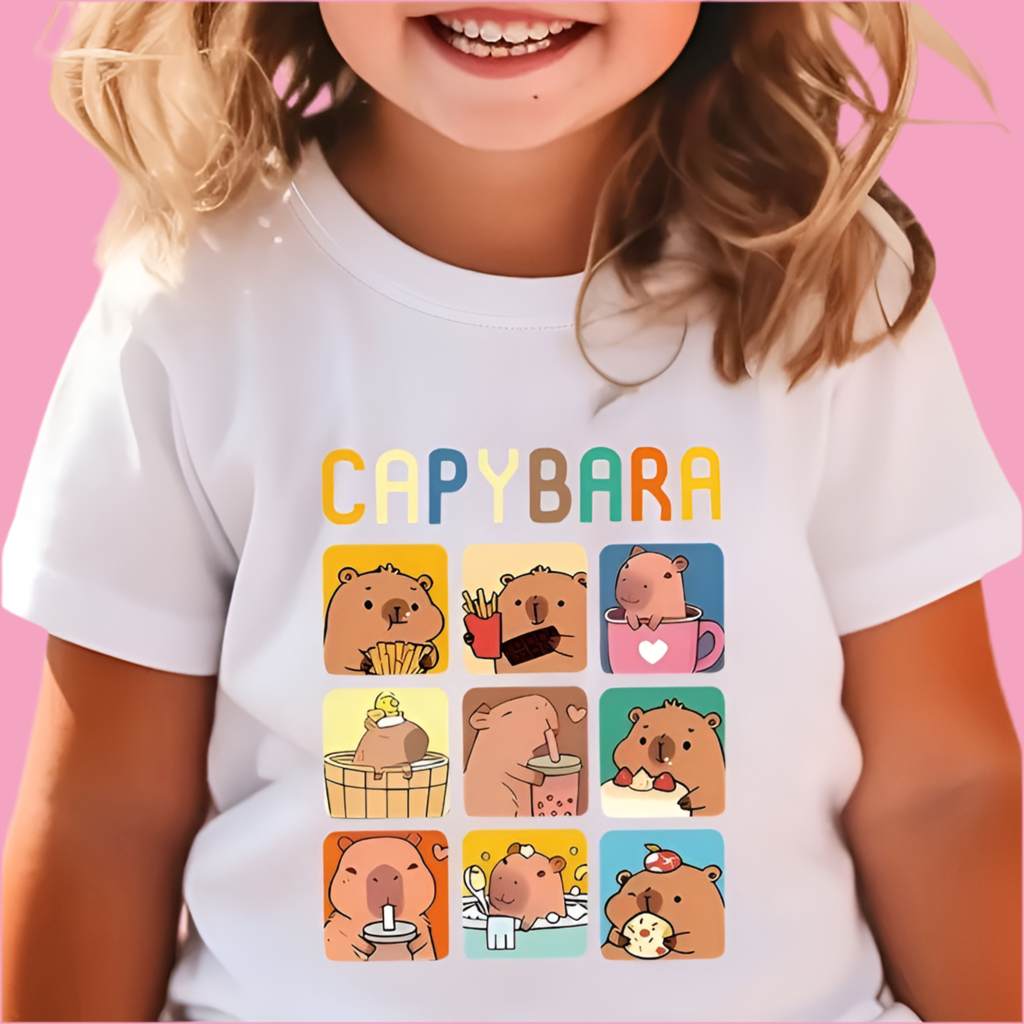 CAMISETA MANGA CORTA - CAPYBARA