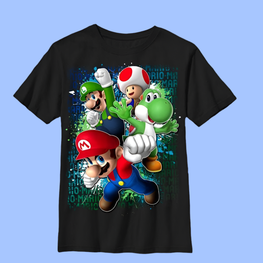 CAMISETA MANGA CORTA - SUPER MARIO
