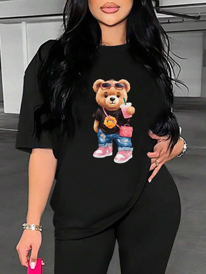 CAMISETA LARGA MUJER - OSO