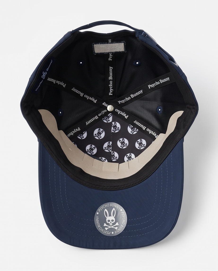 Gorra Psycho Bunny Medallion Azul Marino