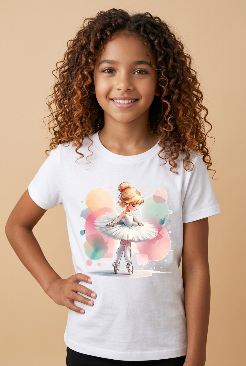 CAMISETA MANGA CORTA - BAILARINA