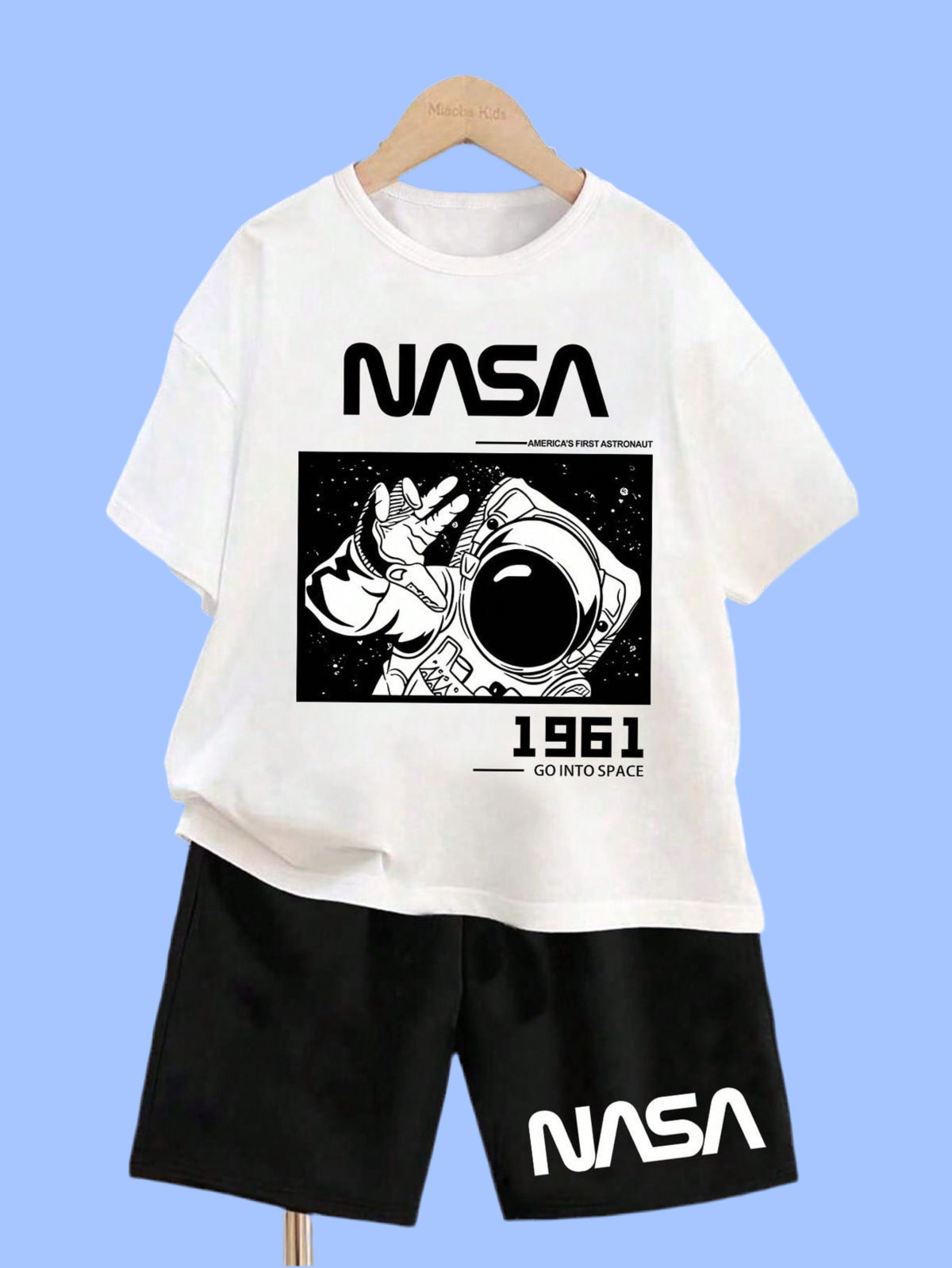CONJUNTO CAMISETA+PANTALONETA NASA