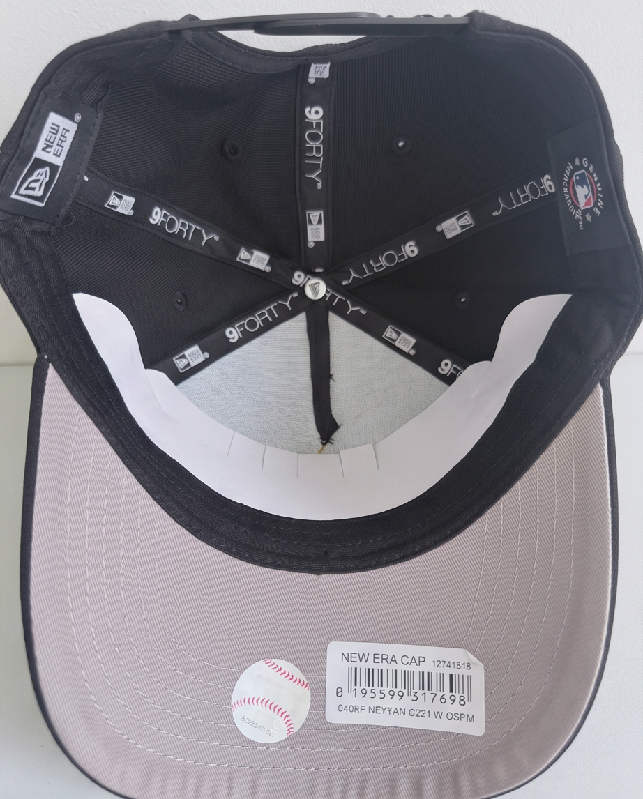 Gorra New Era 9Forty NY Yankees Black Gold
