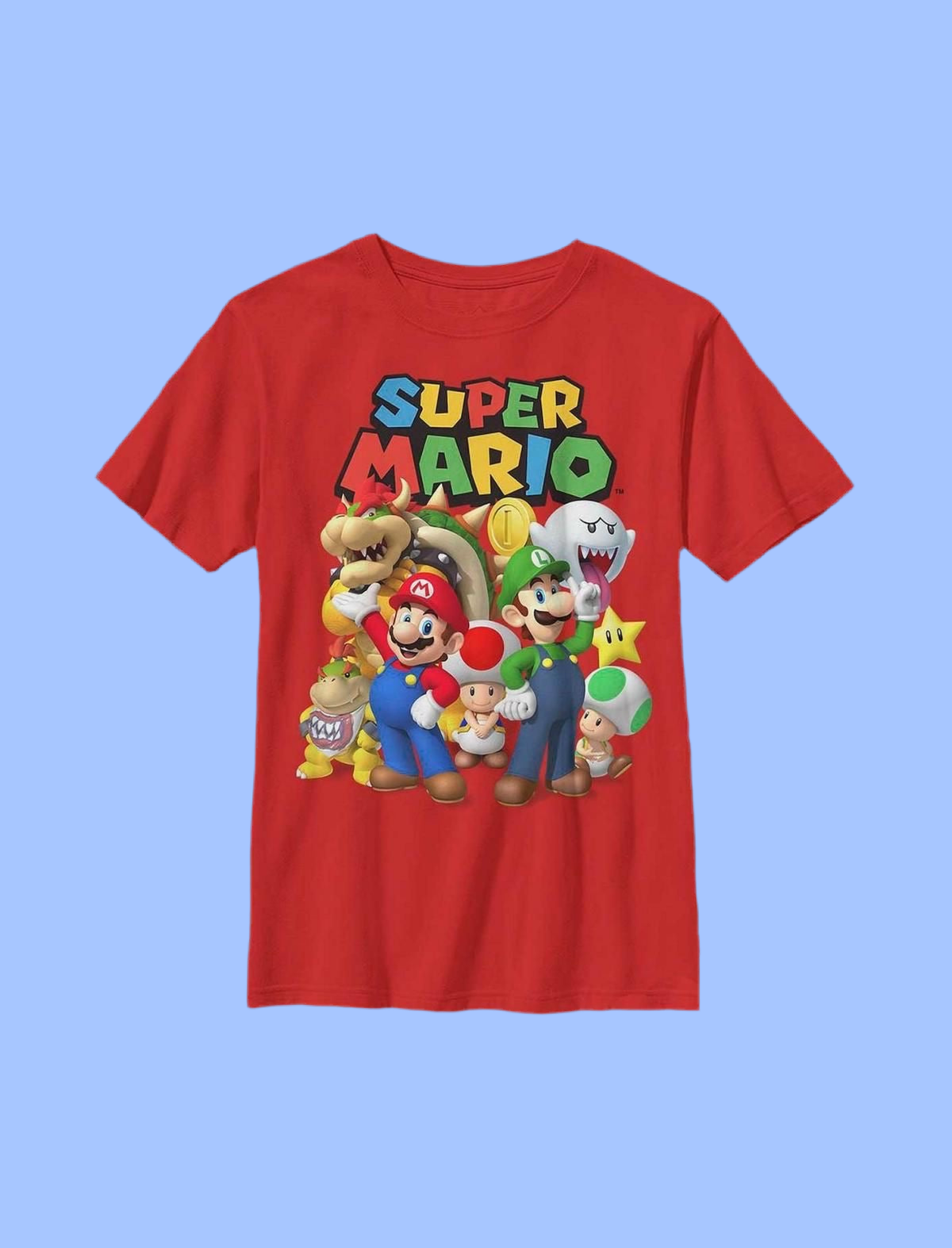 CAMISETA MANGA CORTA - SUPERMARIO