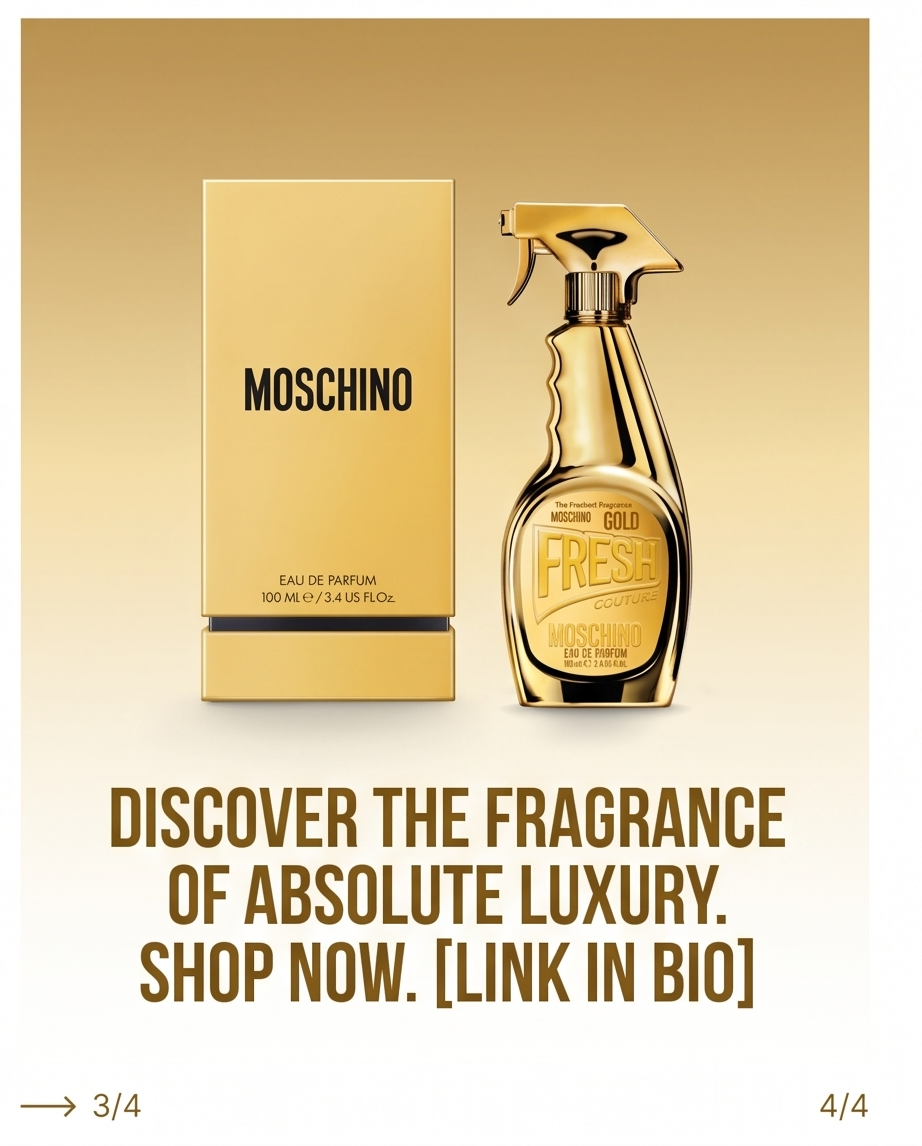 Moschino Gold Fresh Couture Eau de Parfum 100ml
