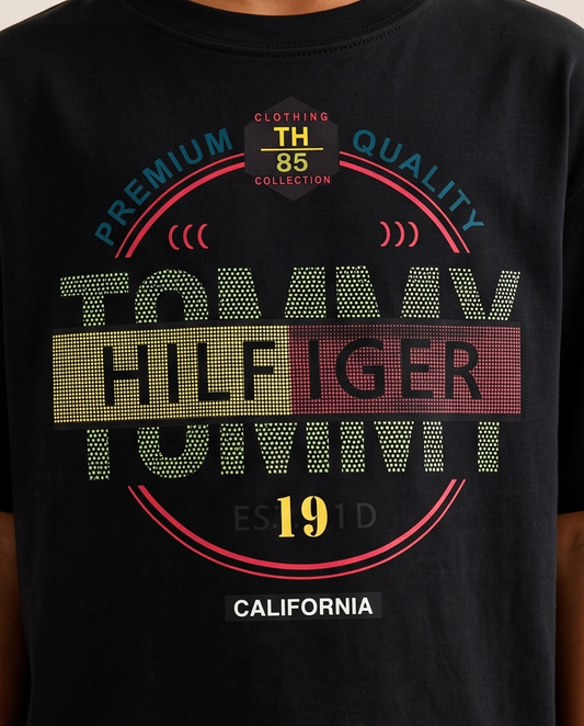 Camiseta Tommy Hilfiger California Premium Quality - detalle estampado