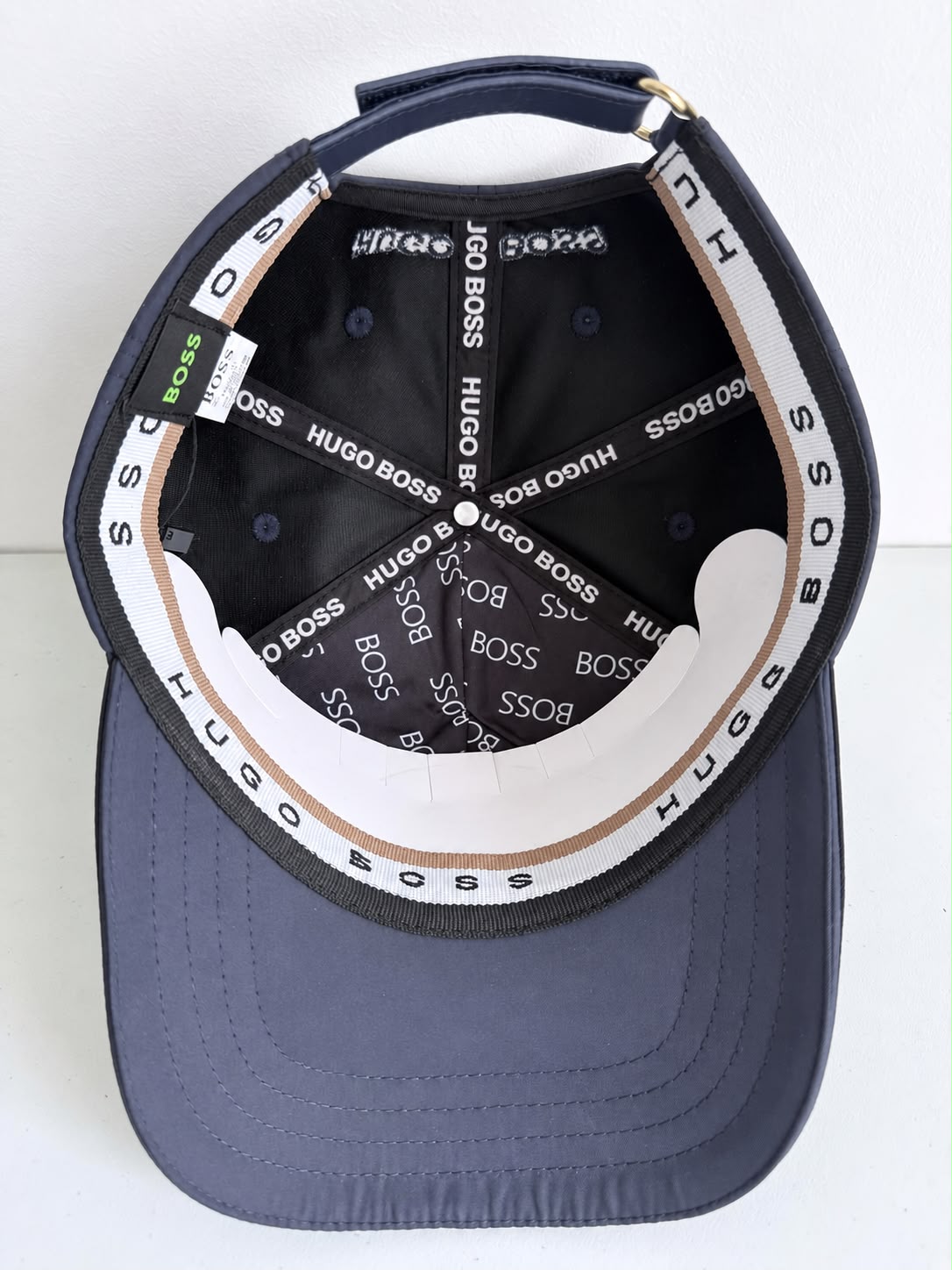 Gorra Hugo Boss Azul Marino Franja - Interior