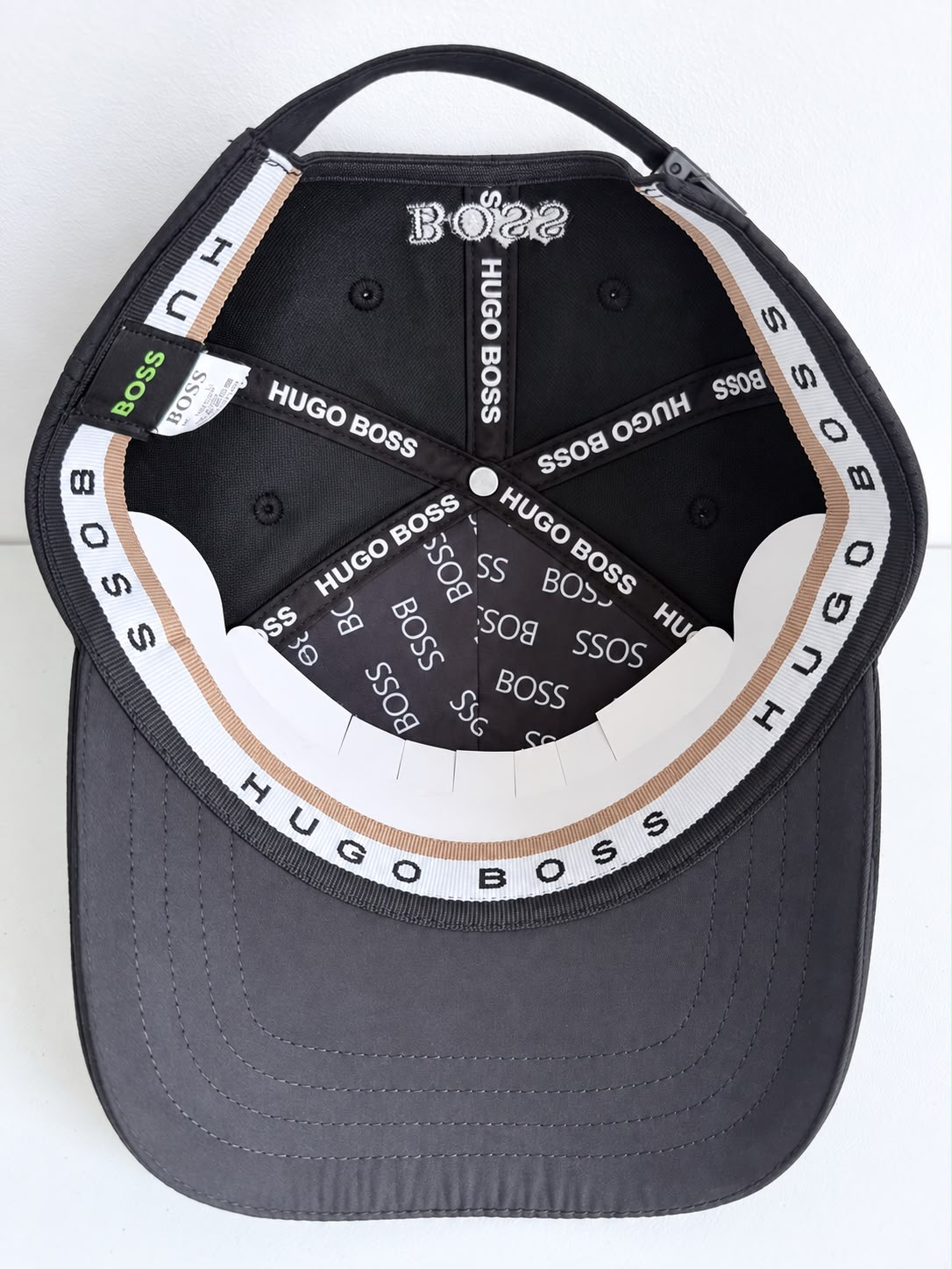 Gorra Hugo Boss Negra - Interior full-print