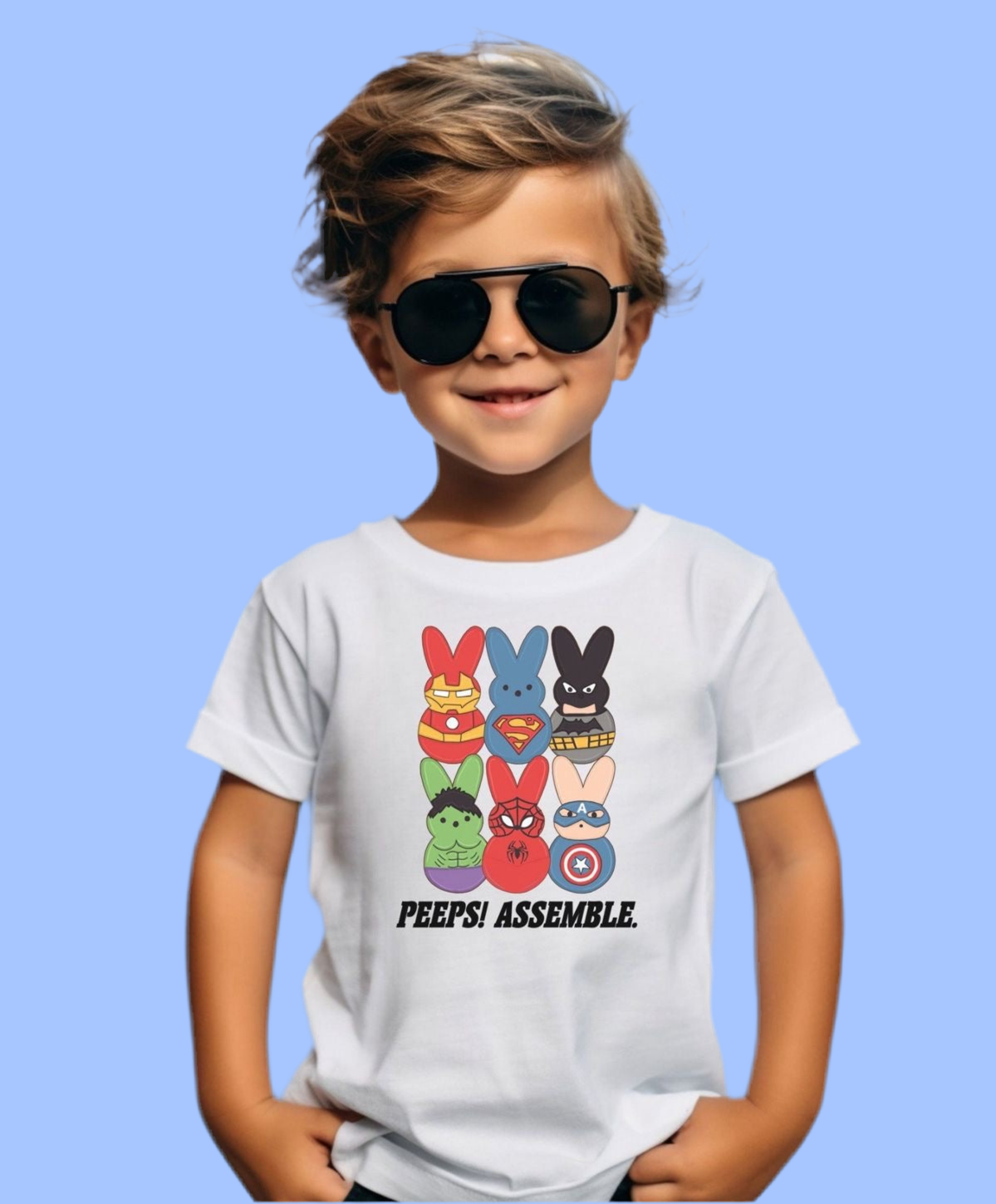 CAMISETA MANGA CORTA - PEEPS ASSEMBLE