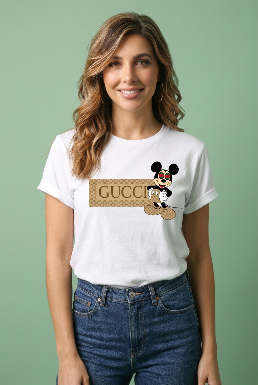 CAMISETA LARGA MUJER - GUCCI