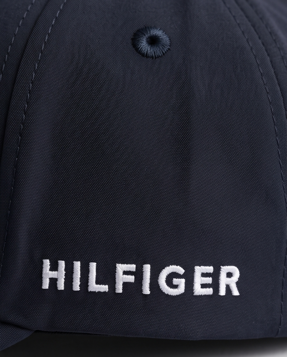 Gorra Tommy Hilfiger Logo - Structured Poliéster Estampado Alto Relieve Ajustable