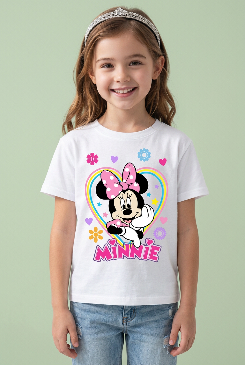 CAMISETA MANGA CORTA - MINNIE MOUSE