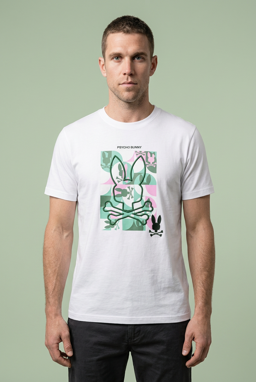 CAMISETA MANGA CORTA - PSYCHO BUNNY