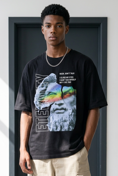 CAMISETA OVERSIZE -  ETERNITY