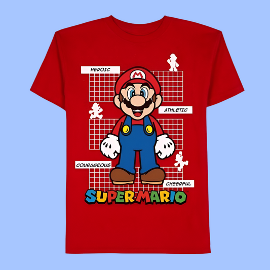 CAMISETA MANGA CORTA - SUPERMARIO