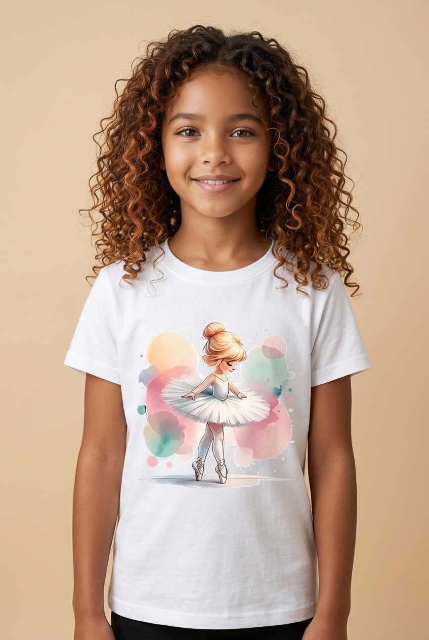 CAMISETA MANGA CORTA - BAILARINA