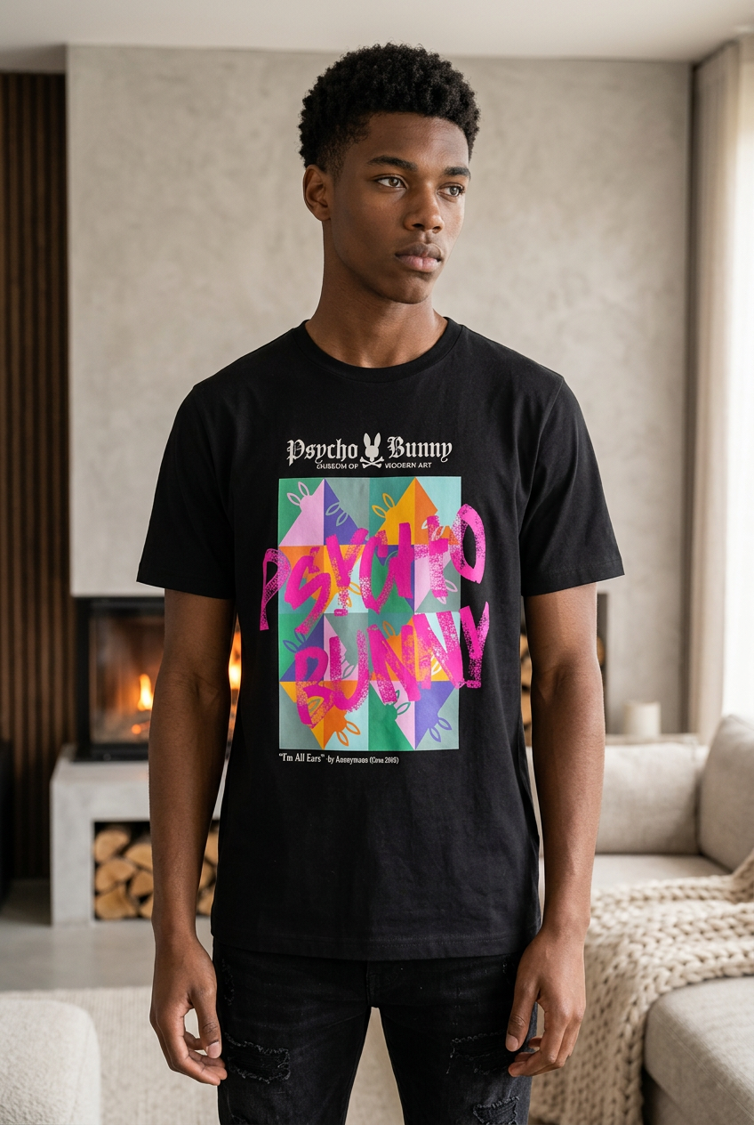 CAMISETA MANGA CORTA - PSYCHO BUNNY