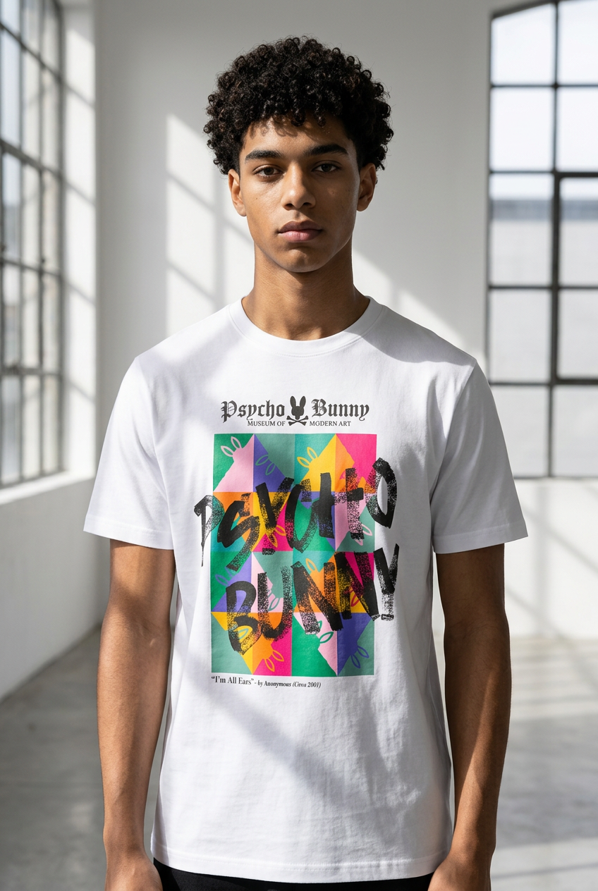 CAMISETA MANGA CORTA - PSYCHO BUNNY