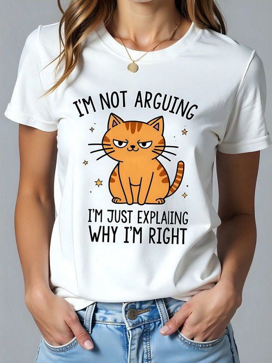 CAMISETA LARGA MUJER - CAT