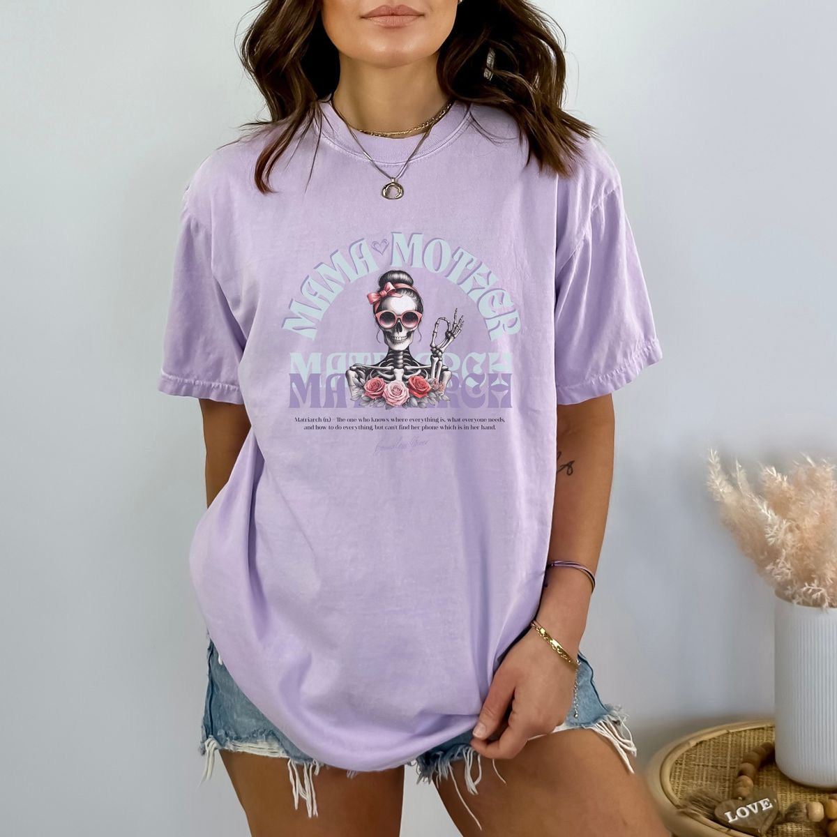 CAMISETA LARGA MUJER - MAMÁ MOTHER