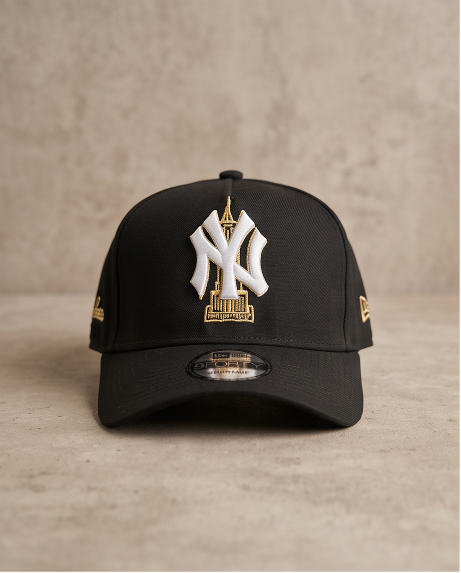 Gorra New Era 9Forty NY Yankees Black Gold
