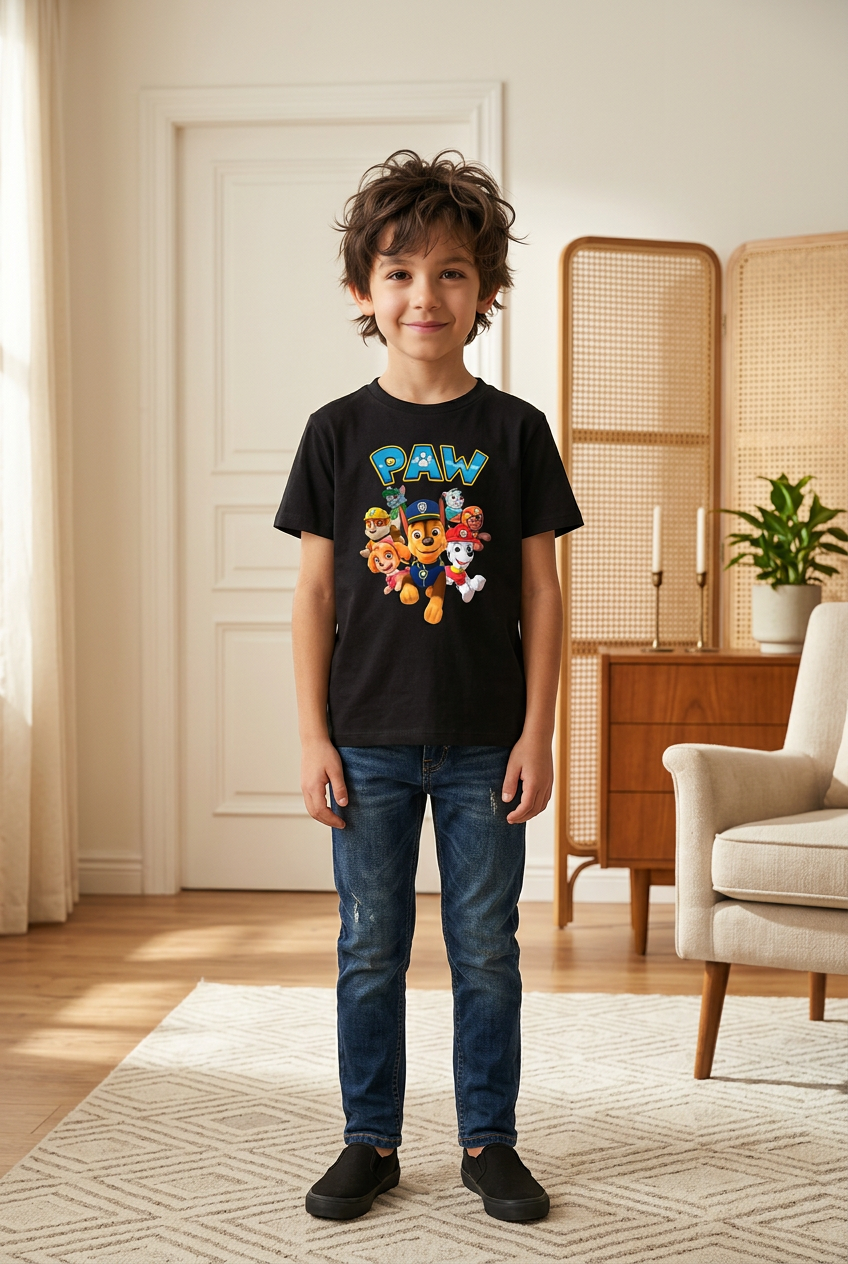 CAMISETA MANGA CORTA - PAW PATROL