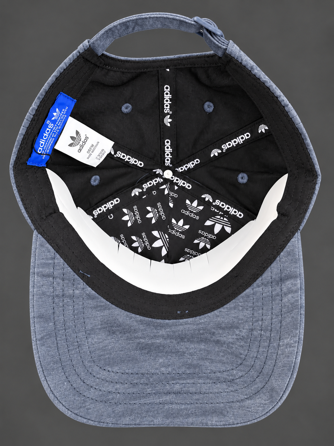 Gorra Adidas Trefoil Azul Claro Efecto Desgastado