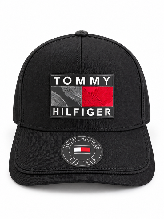 Gorra Tommy Hilfiger Icon Flag Negra