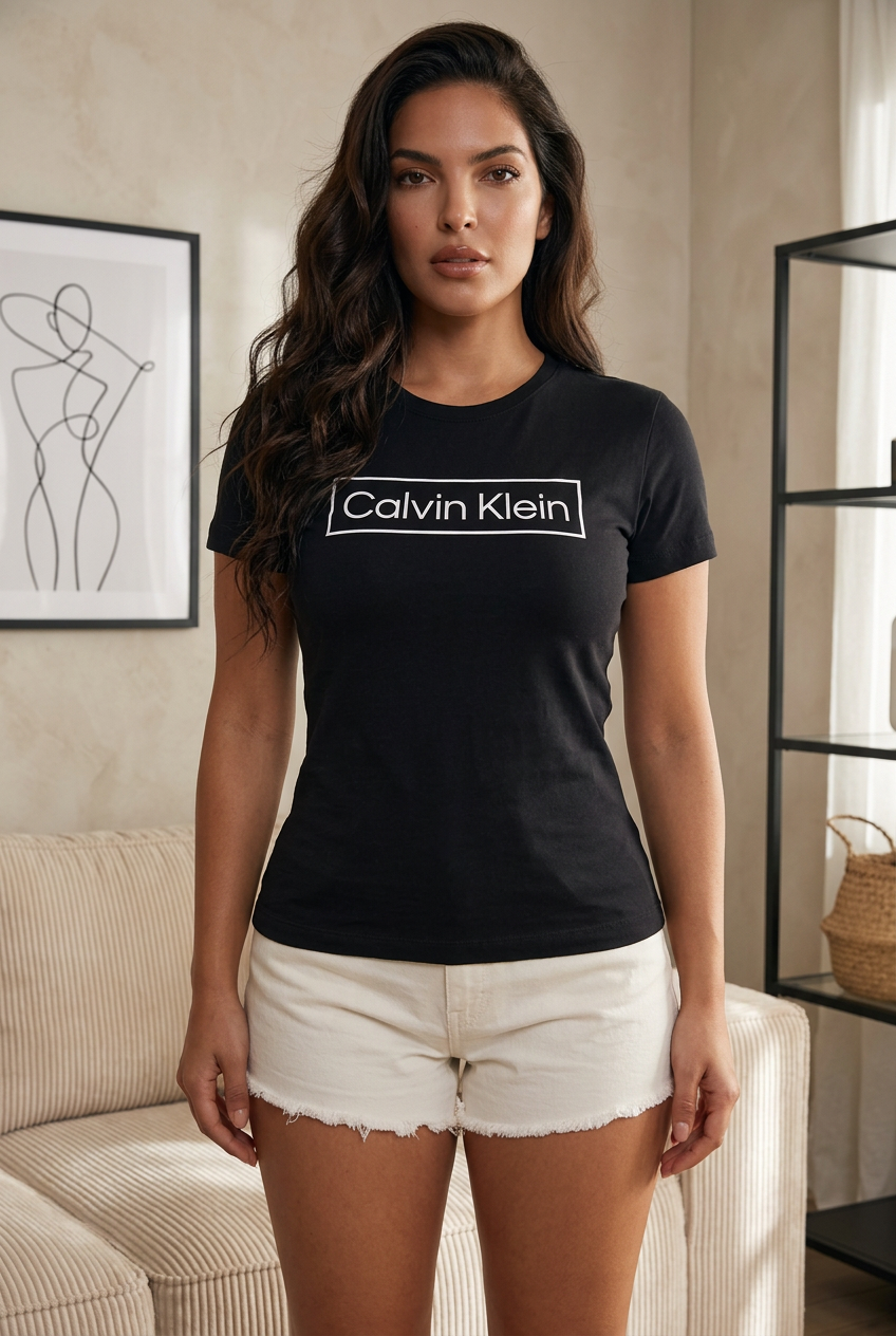 CAMISETA LARGA MUJER - CALVIN KLEIN