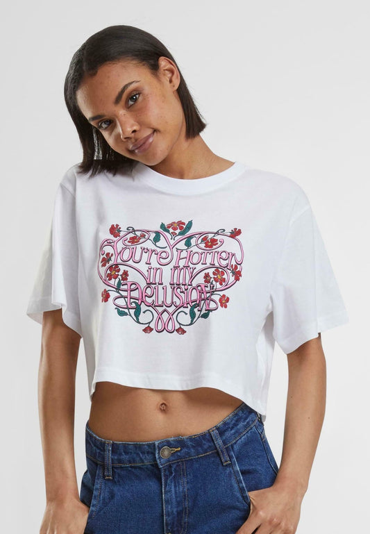 CAMISETA CORTA MUJER -
 YOURE HOTTER