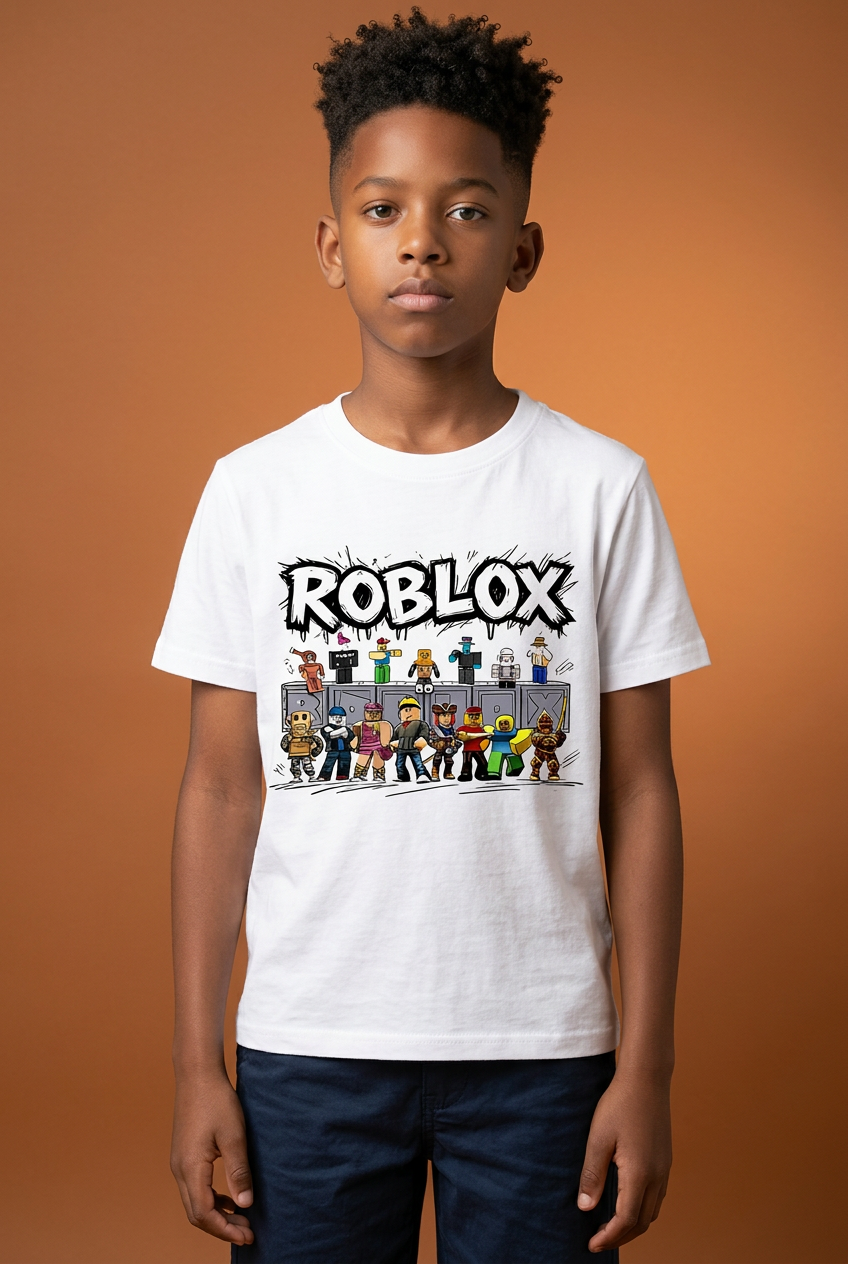 CAMISETA MANGA CORTA - ROBLOX