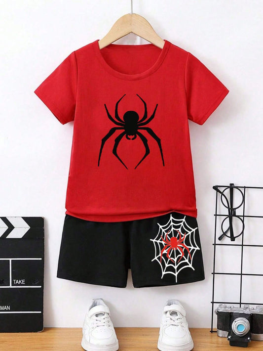CONJUNTO CAMISETA+PANTALONETA SPIDERMAN