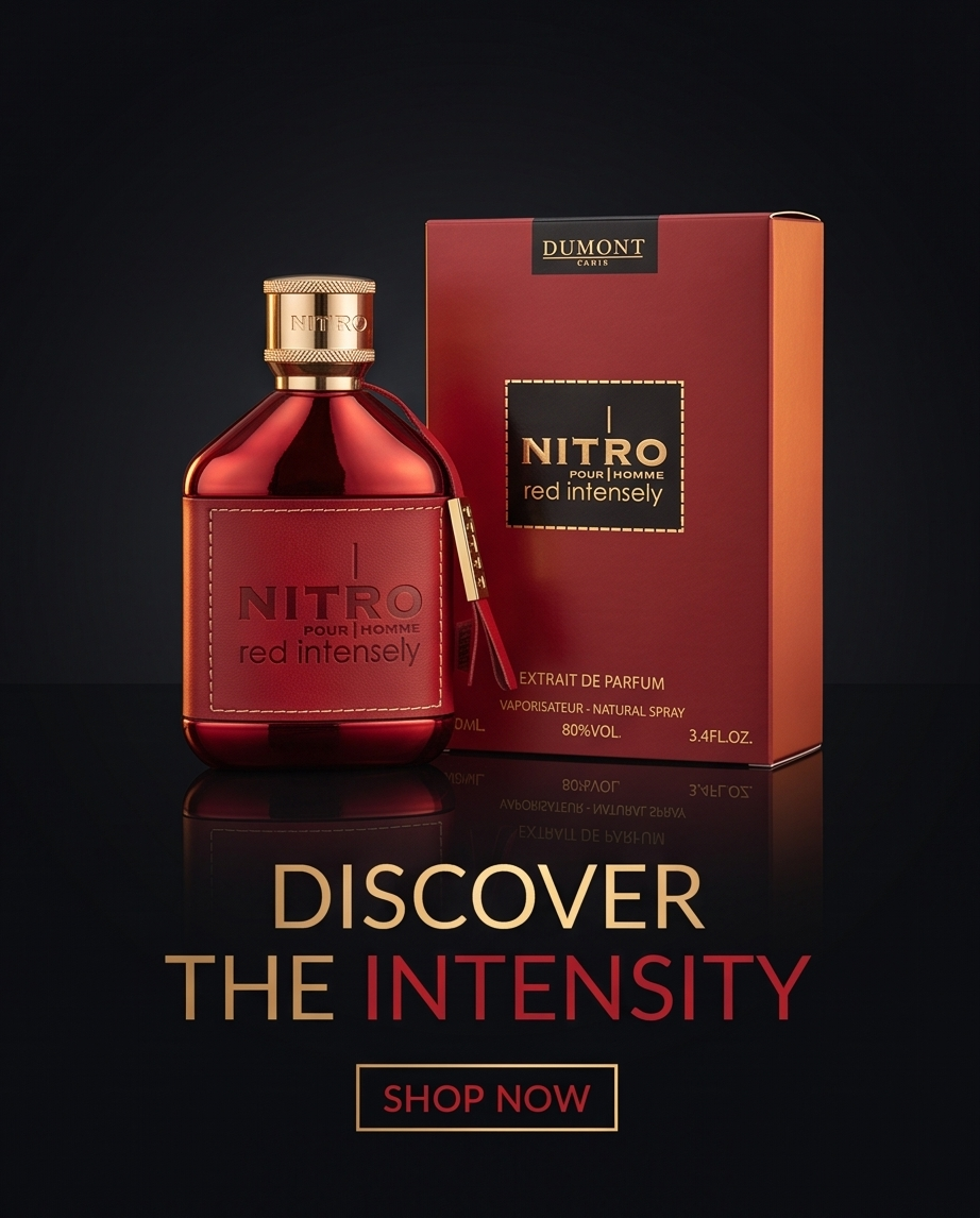Dumont Nitro Pour Homme Red Intensely Extrait de Parfum 100ml