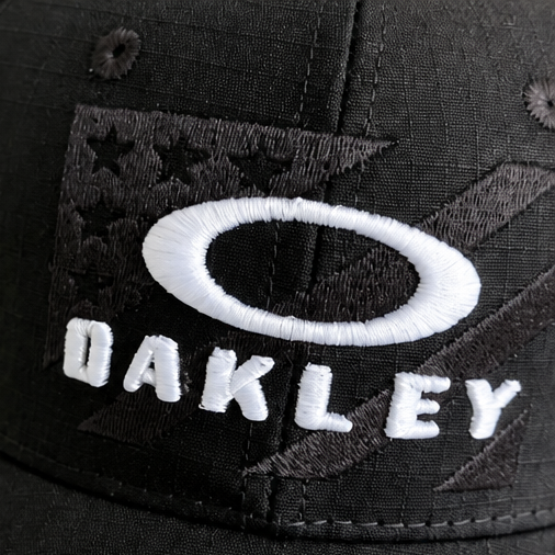 Gorra Oakley SI Flag Negro