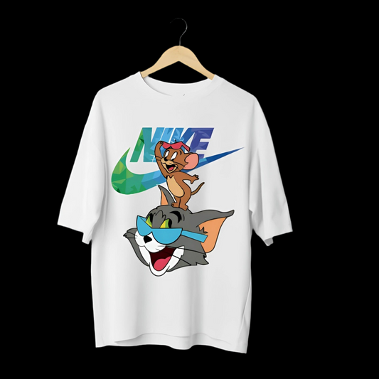 CAMISETA OVERSIZE - NIKE TOM Y JERRY