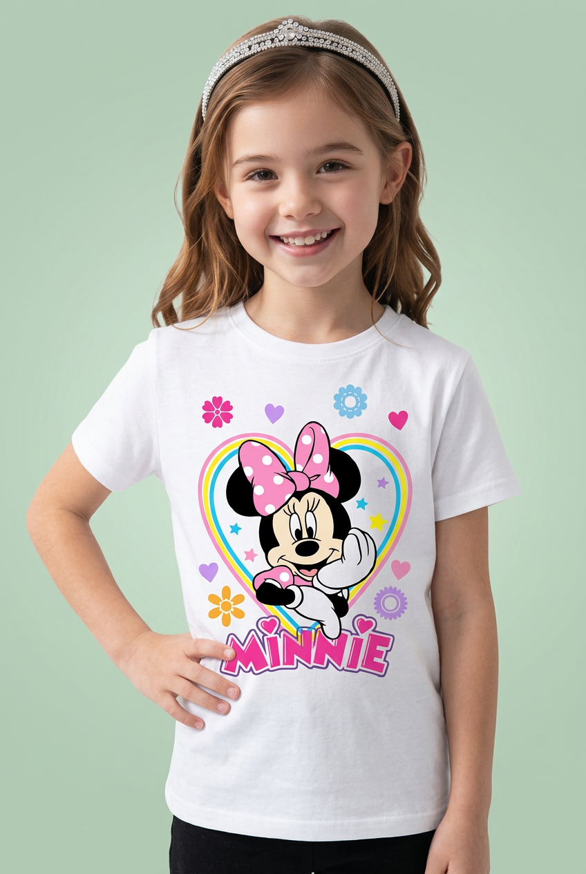 CAMISETA MANGA CORTA - MINNIE MOUSE