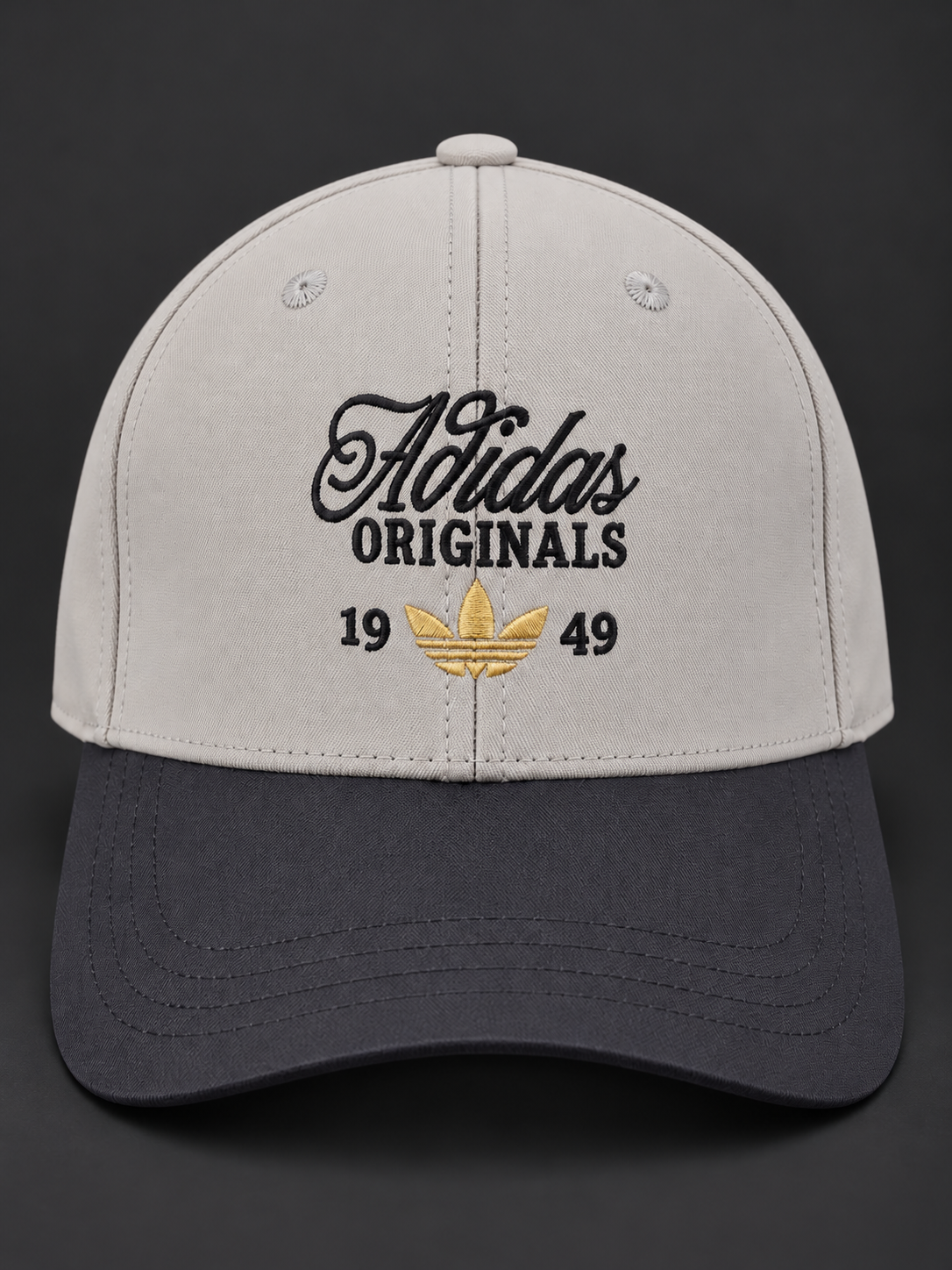 Gorra Adidas Originals 1949 Crema con Visera Negra