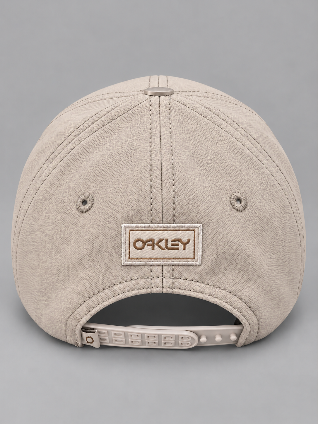 Gorra Oakley Beige con Visera Camel