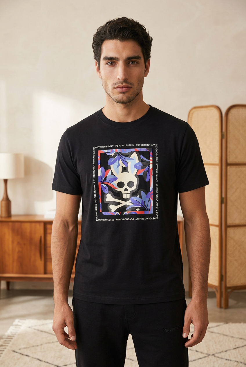 CAMISETA MANGA CORTA - PSYCHO BUNNY