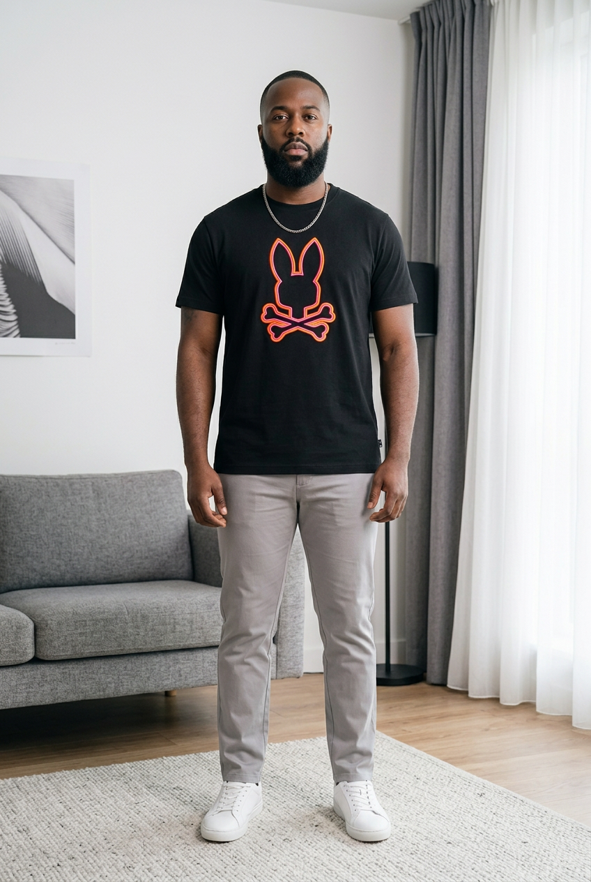 CAMISETA MANGA CORTA - PSYCHO BUNNY (copia)