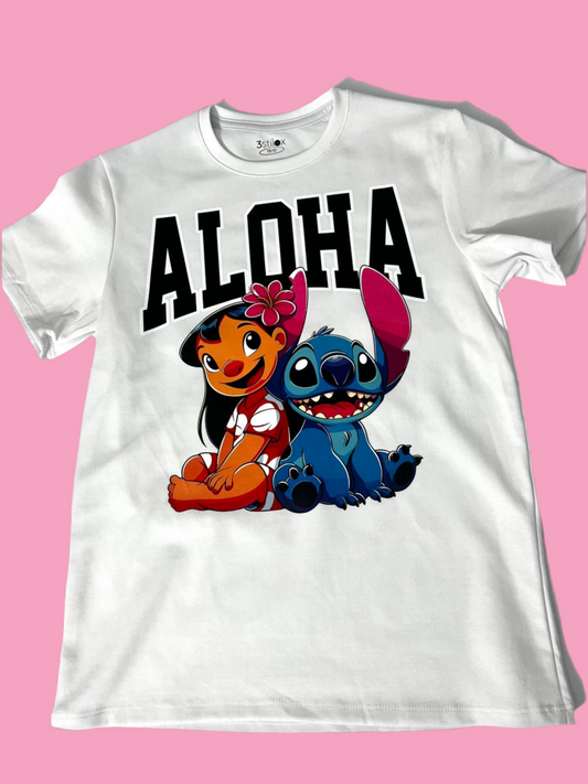 CAMISETA MANGA CORTA - ALOHA
