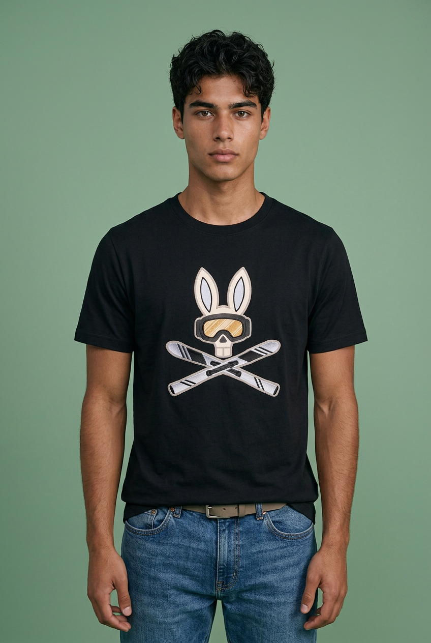 CAMISETA MANGA CORTA - PSYCHO BUNNY