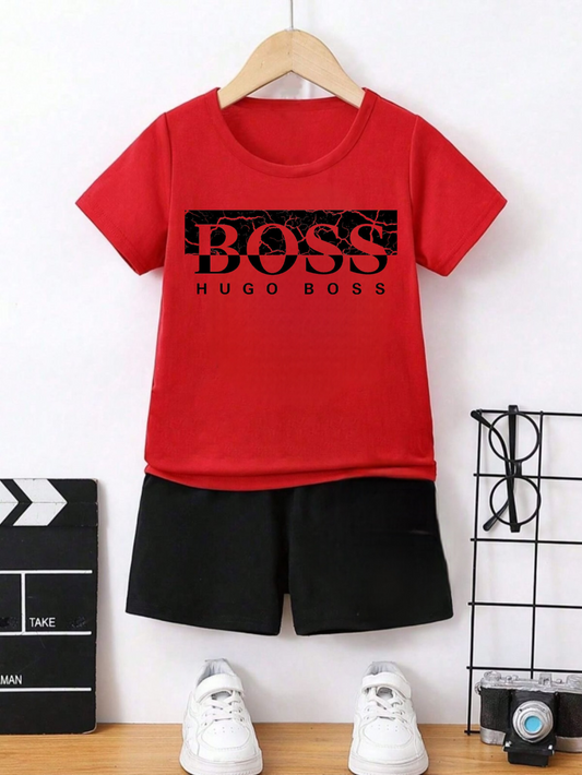 CONJUNTO CAMISETA+PANTALONETA HUGO BOSS
