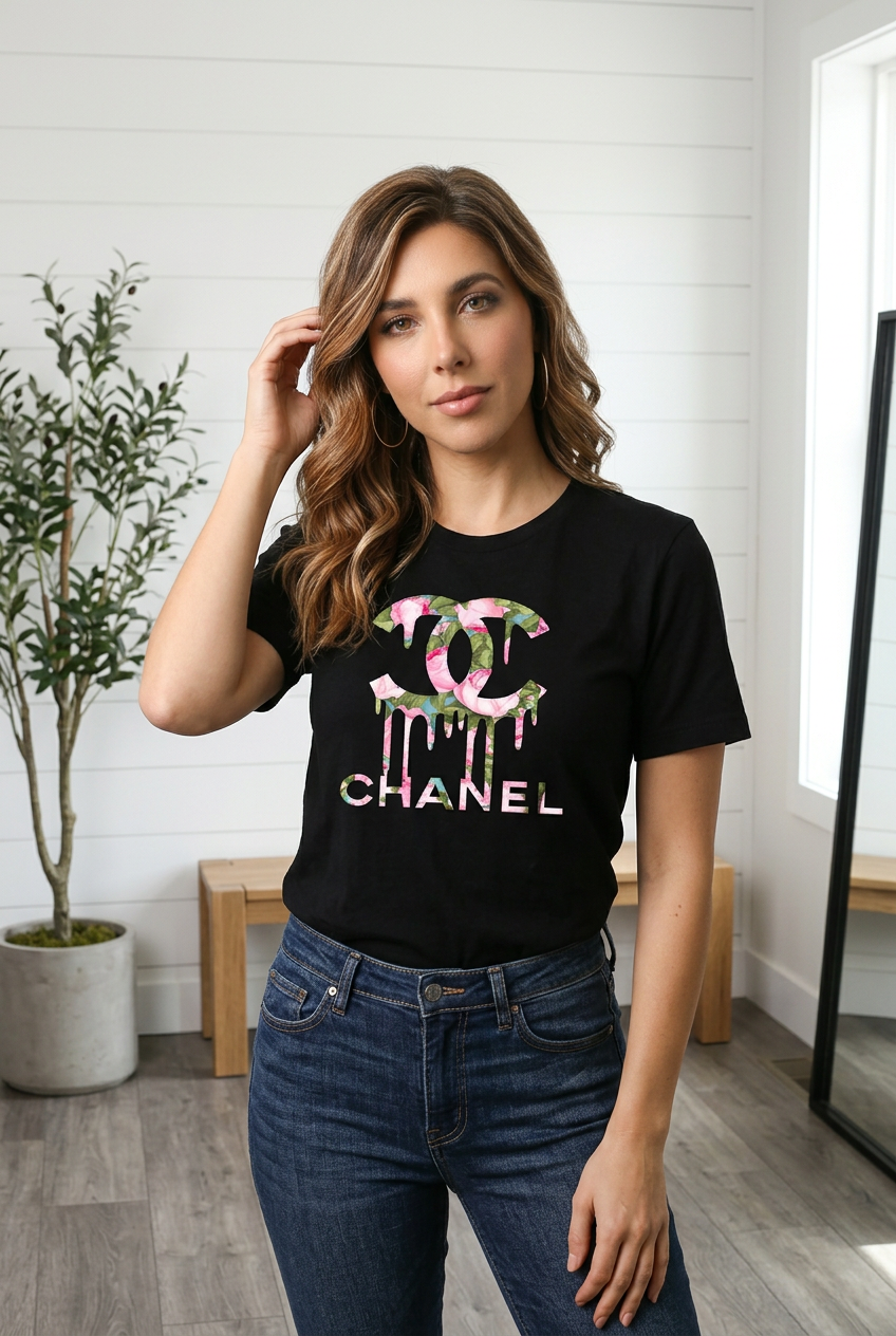 CAMISETA LARGA MUJER - CHANEL