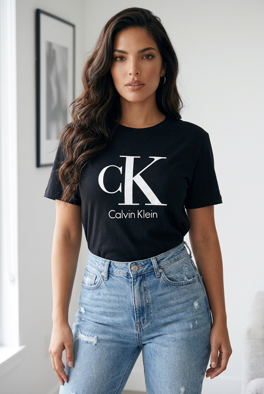CAMISETA LARGA MUJER - CALVIN KLEIN
