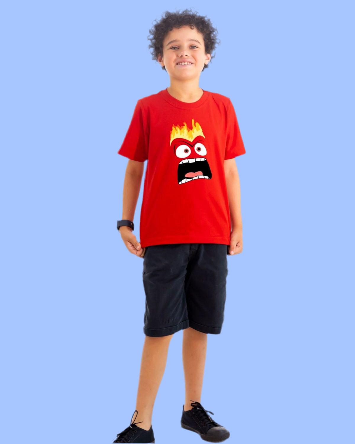 CAMISETA MANGA CORTA - INTENSAMENTE FURIA