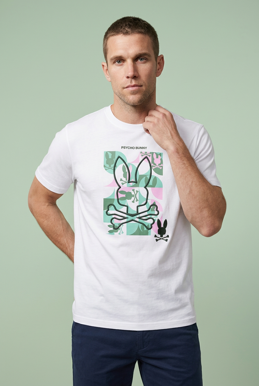 CAMISETA MANGA CORTA - PSYCHO BUNNY